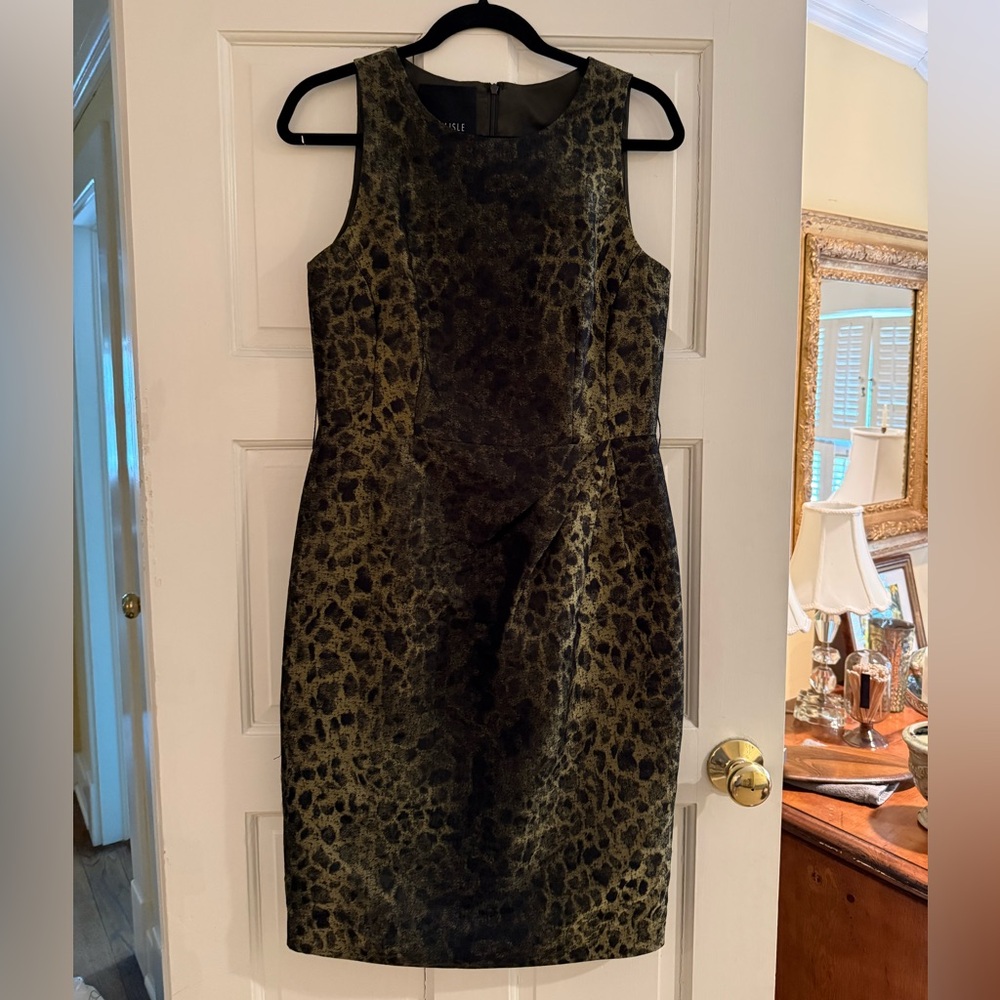 Carlisle Size 8 Leopard Print Dress
